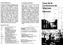 Casa de la Conferencia de Wannsee Memorial