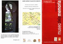 Inauguración. Centro Cultural Museo de la Memoria