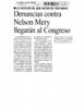Denuncias contra Nelson Mery llegarán al Congreso