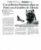 Con polémica bautizan plaza en París con el nombre de Allende