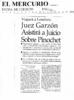 Juez Garzón asistirá a juicio sobre Pinochet