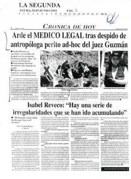 Arde el MEDICO LEGAL tras despido de antropóloga perito ad-hoc del juez Guzmán