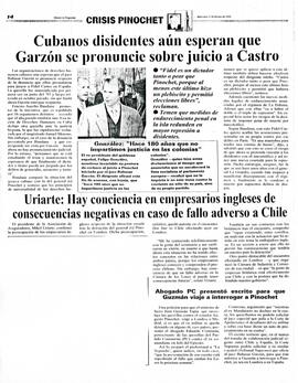 Cubanos disidentes aún esperan que Garzón se pronuncie sobre juicio a Castro