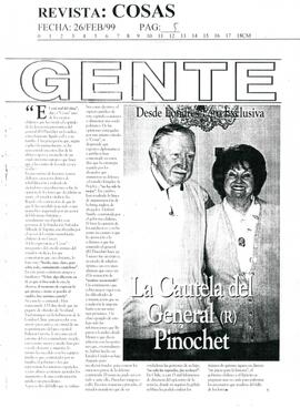 Gente. La cautela del General (R) Pinochet