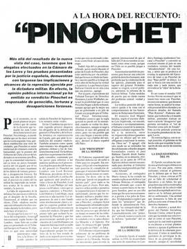 A la hora del recuento: "Pinochet culpable"