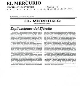 Explicaciones del Ejército