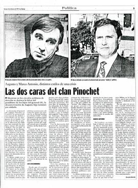 Las dos caras del clan Pinochet