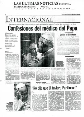 Confesiones del médico del Papa