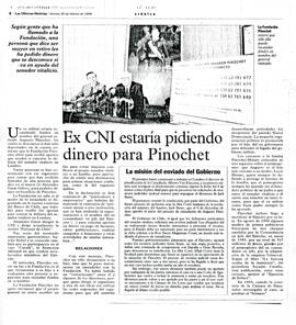 Ex CNI estaría pidiendo dinero para Pinochet