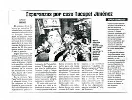 Esperanzas por caso Tucapel Jiménez
