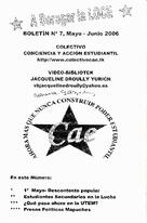 A Derogar la LOCE. Boletín n°7, Mayo-Junio 2006