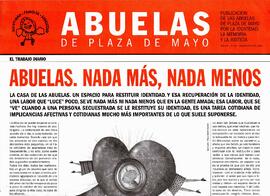 Abuelas de Plaza de Mayo. Publicación de las Abuelas de Plaza de Mayo por la Identidad, la Memori...