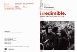 Irredimible. Fotografías Christian Montecino, Marcelo Montecino.