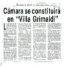 Cámara se constituirá en "Villa Grimaldi"