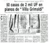 50 casas de 2 mil UF en planos de "Villa Grimaldi"