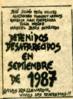 Detenidos Desaparecidos en septiembre de 1987