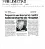 Suprema verá recurso contra sobreseimiento de Pinochet