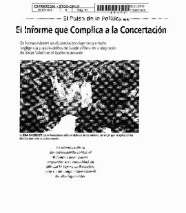 El informe que complica a la Concertación.
