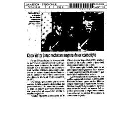 Caso Víctor Jara: Rechazan amparo de ex conscripto.