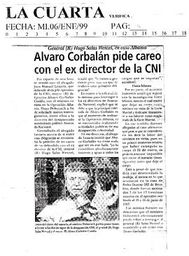 Álvaro Corbalán pide careo con el director de la CNI