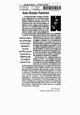 Juan Bustos Ramírez.