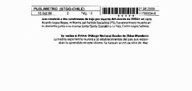 Juez condenó a dos carabineros de baja por muerte del alcalde de Chillán en 1973.