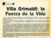 Villa Grimaldi: La Fuerza de la Vida