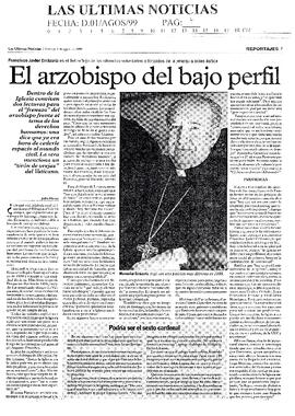 El arzobispo de bajo perfil