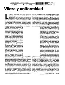 Vileza y uniformidad
