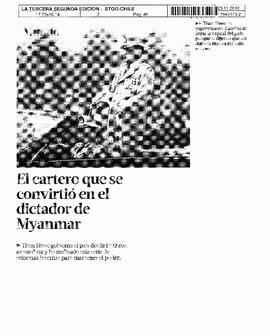 El cartero que se convirtio en el dictador de Myanmar.